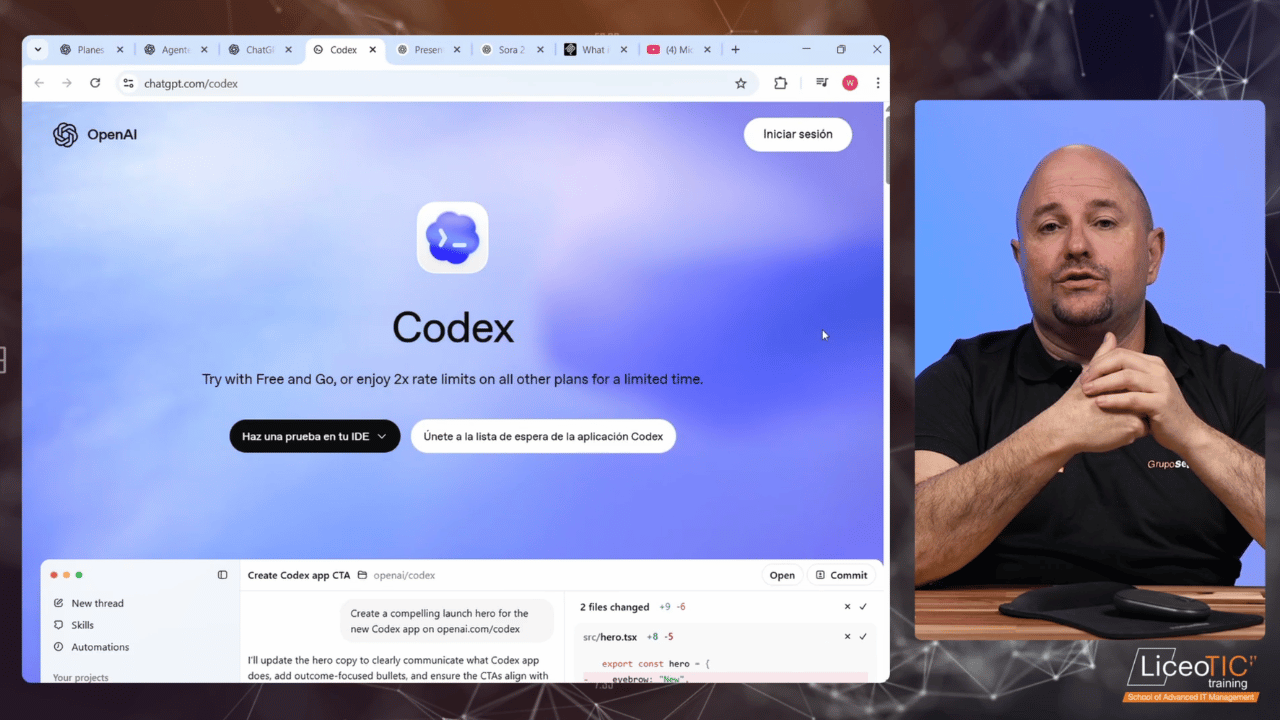 Plano medio - IA Master Profesional