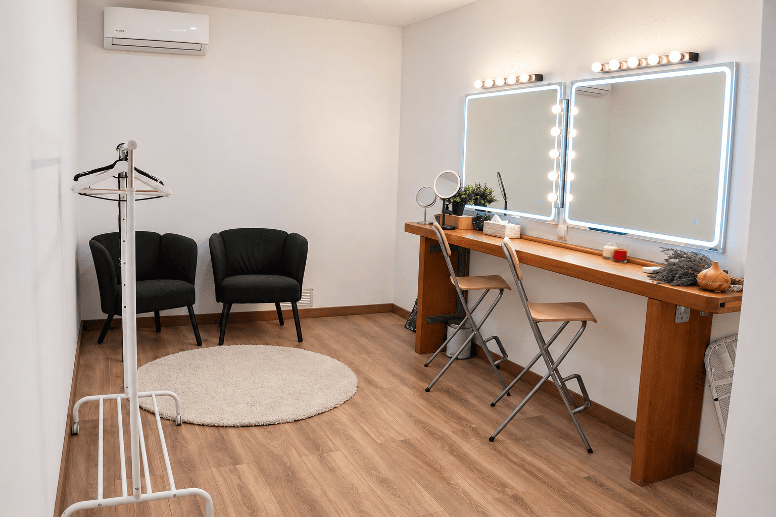 Camerino privado en Marlix Studios